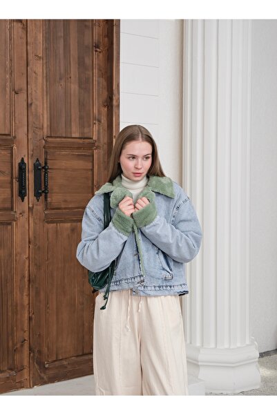 SOLİS MODA Women's Jeans Jacket