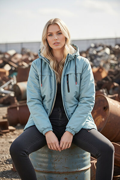 ABİLLİTA Women's Waterproof and Windproof Jacket Coat