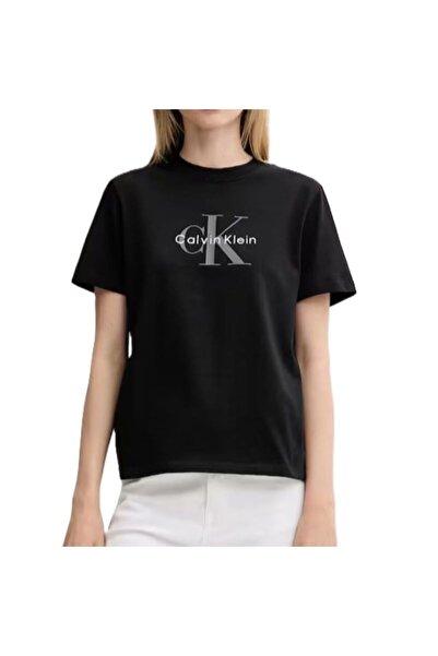 Calvin Klein Tricou HR SS CLSSC MNLG CNC