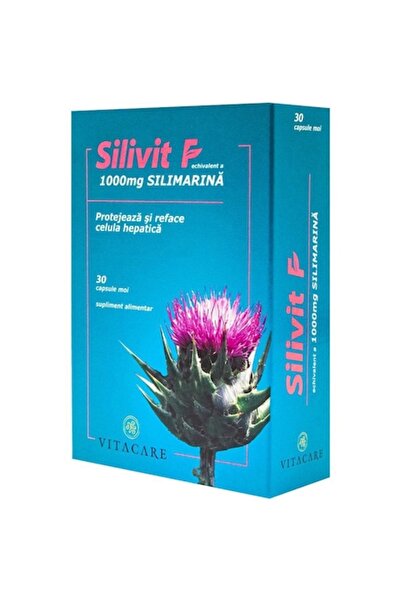 Vitacare Supliment alimentar Silivit F, Vitacare, 30 capsule