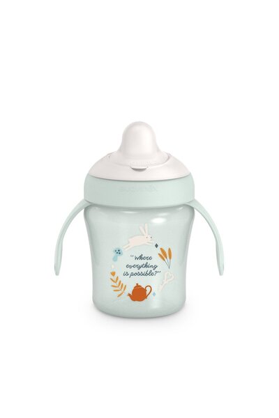 Suavinex Cană de antrenament, 200 ml, verde, Wonder,