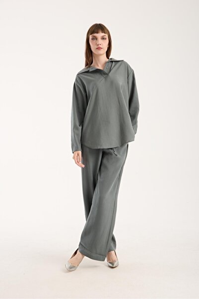 Store Silky Softness Modal Fabric Relaxed Fit Long Shirt