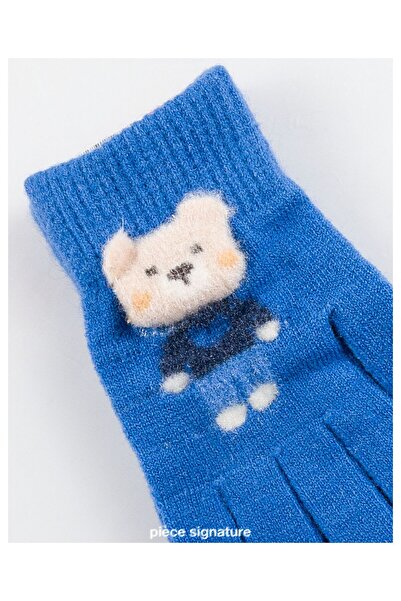 PIECE SIGNATURE 95% ACRILIC 5% ELASTAN, Mănuși pentru băieți (4-8 ani)