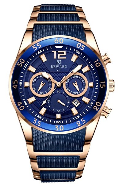 Reward ساعة يد نسائية فضية اللون