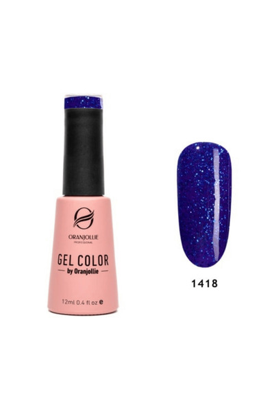 Oranjollie Professional Oja semipermanenta Gel Color Nr.1418 12ml Oranjollie