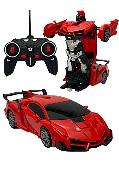 Şimşek Toys Robota Dönüşen Uzaktan Kumandalı Robota Dönüşen Araba FERRARİ ''K...