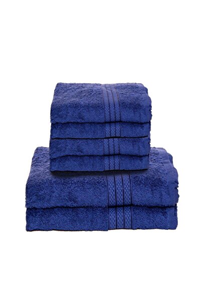 Royal Set 6 Prosoape de Lux Calitatea I 100% Bumbac Pieptanat 650 g/mp