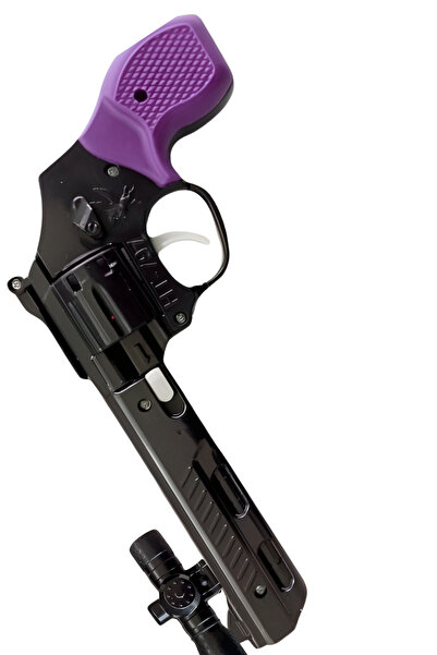 hırdawhat 2x Dürbünlü Oyuncak Patlak Tabanca + 4 Paket Kapsül — Eğlencelik, Güvenli