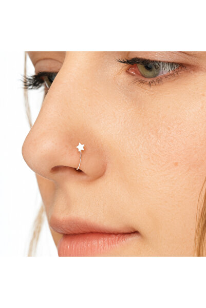 Heppii Cerrahi Çelik Yıldız Halka Hızma Yıldızlı Burun Hızması