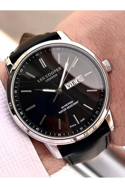 Lee Cooper Italian Design Bracelet Gift 2 Years Warranty 5 Atm Men's Wristwatch Elc.08235.331