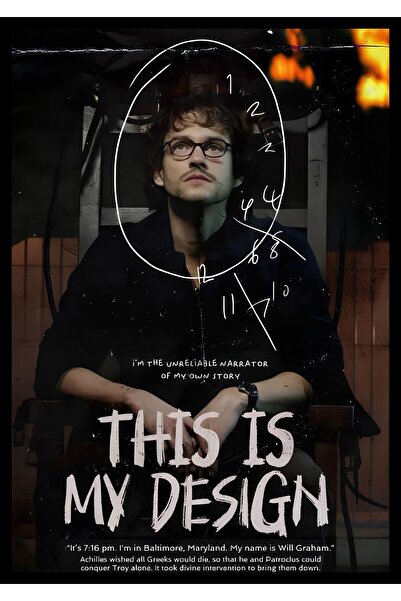 BONANZA Hannibal Dizi - This is My Design Ahşap Poster