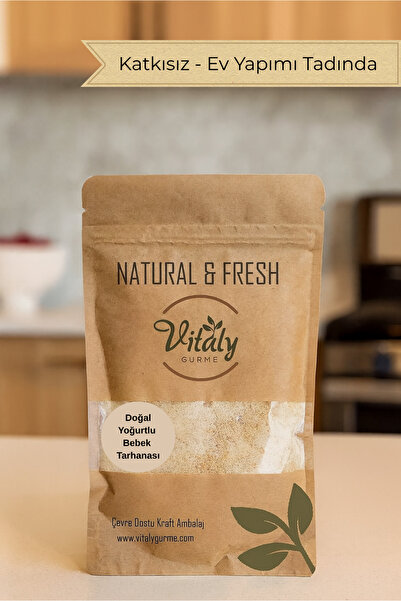 Vitaly Gurme Yoğurtlu Bebek Tarhanası 100 g – Doğal Tahıl Karışımı Bebek Çorbası