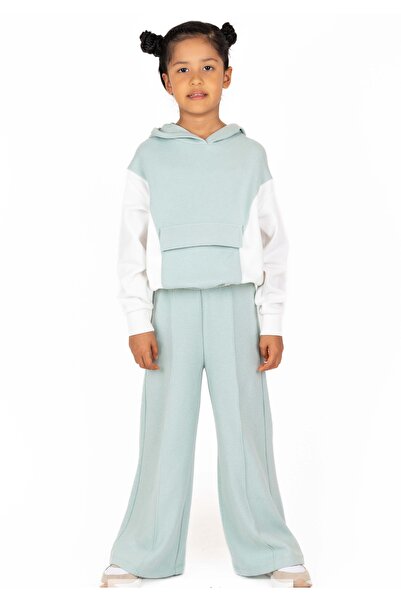 best kids Thessaloniki Fabric Hooded and Wide-Leg Sweatpants Set