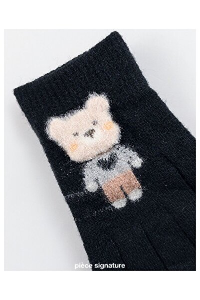 PIECE SIGNATURE 95% Acrylic 5% Elastane, Boys' Gloves (Age 4-8)