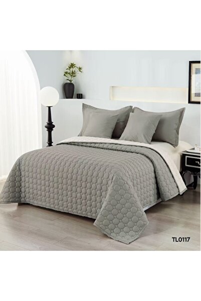 ShinyFlower Cotton Filling Comforter Set 6-Piece Compressed Quilt Soft Microfiber Fabric 240 x 220 cm