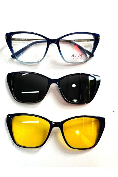 Avva 201 C7 Polarized&Anti-Glare Clip-On Women's Sunglasses