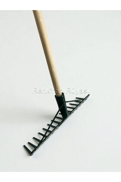 RENK YAPI RÜYASI SAPLI METAL TIRMIK AHŞAP GÜRGEN SAPLI ÇİM PEYZAJ YAPRAK OT T...