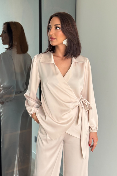 PATEVA İkili Saten set