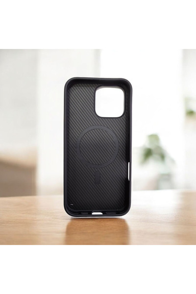 Classy 16 PRO MAX KARBON DESENLİ KILIF