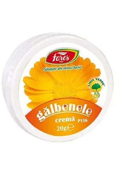Fares Cremă de gălbenele, Fares, 20 g
