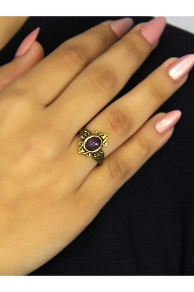 esha خاتم نسائي قابل للتعديل من الحجر الطبيعي الأحجار الكريمة الطبيعية من نوع...