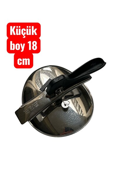 CLEANPOWER Bir çok marka ile uyumlu 18cm düdüklü kapağı küçük boy