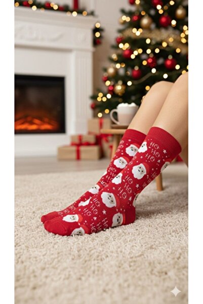 Çorap Kurdu Набір шкарпеток з різдвяним малюнком у коробці, 5 пар