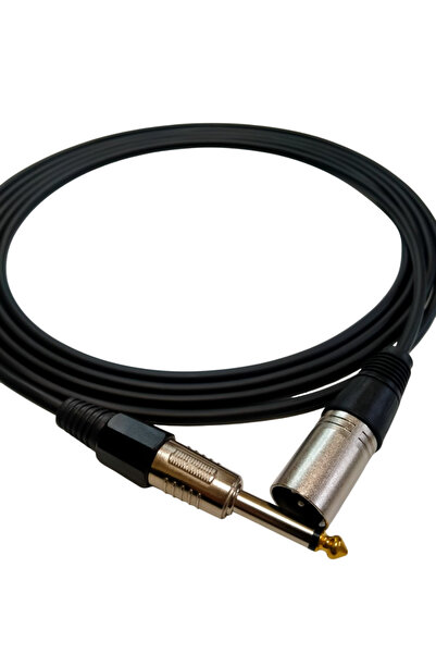 clam CL-CJXLRE 6,3 mm Mono / XLR Erkek 10 Metre Enstrüman Kablosu