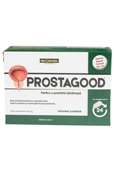 Only Natural Supliment alimentar ProstaGood, 30 comprimate x 625mg