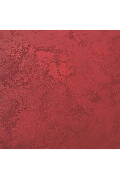 YaYa Color Luxury Decorative Paint, Perla Luxury with Pearl Flakes, Cherry Red, 2.5 Liters and 70 mm Brush