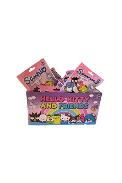 OEM Box with 24 Sanrio & Friends packets, figurine and surprise cards, 7 cm, 3 ani+