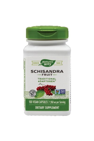 Secom Supliment alimentar Schizandra Fruit Nature's Way, 100 capsule