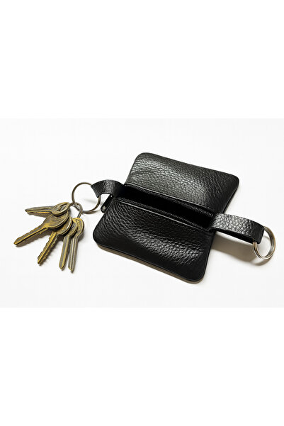 HBS 100% Real Leather Coin Purse and Keychain