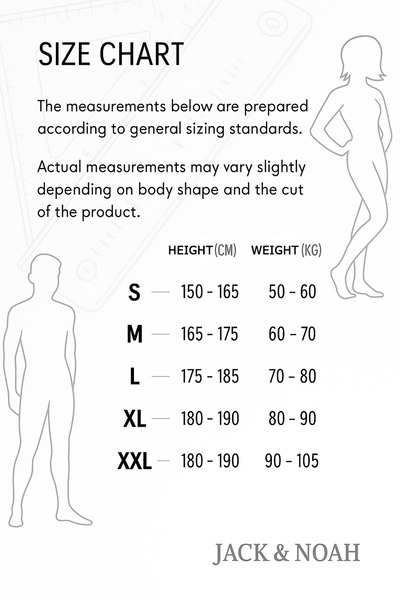 ALİ.COM Black Grimenaj Unisex Zippered Hooded 2-Piece Jacket