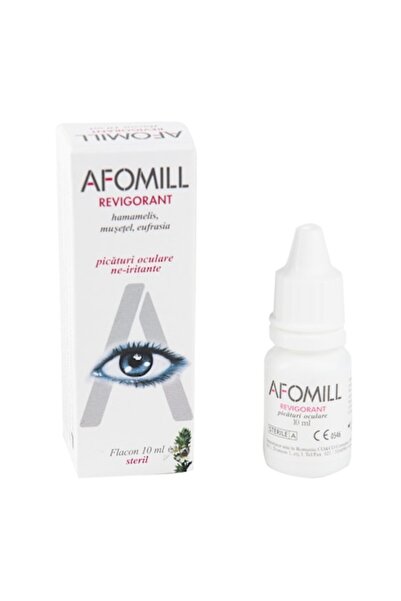 FLAKON Afomill Revigorant, picături oftalmice pentru ochi obosiți, lacrimi ar...