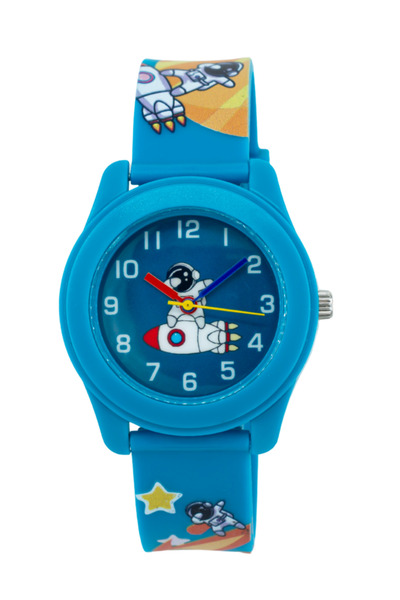 Saattino Astronot Uzay Roketi Figürlü Mavi Renk Çocuk Kol Saati ST-304407