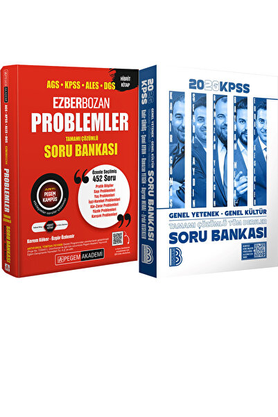 Benim Hocam Yayınları 2026 KPSS Tüm Dersler Tamamı Çözümlü Soru Bankası - 202...