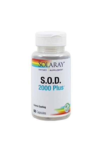 Secom Supliment alimentar SOD 2000 Plus Solaray, 60 capsule