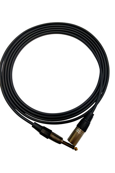clam CL-CJXLRE 6,3 mm Mono / XLR Erkek 10 Metre Enstrüman Kablosu