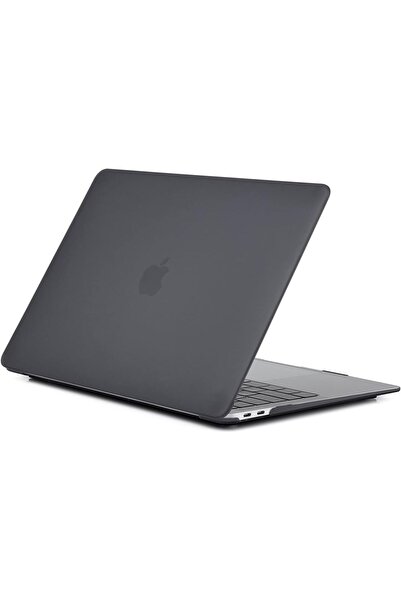 eWINNER غطاء مطاطي صلب غير لامع لجهاز Apple MacBook Air 13.3 بوصة (A1369/A1466) - أسود غير لامع