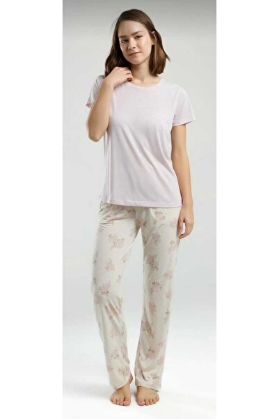 Pierre Cardin Women's Short Sleeve Pajama Set -9005