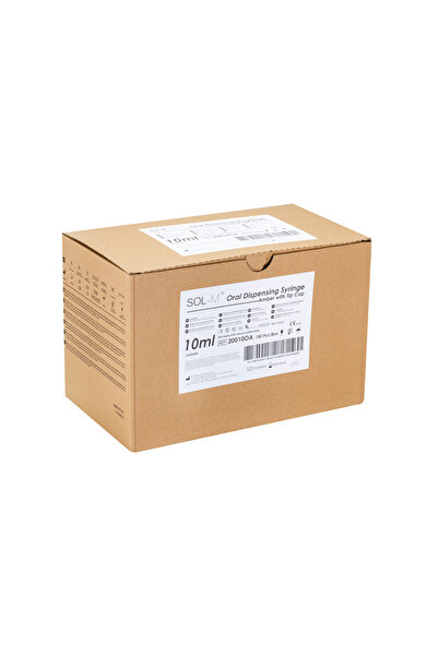SOL-M 100 10 ml Oral Medication Syringes