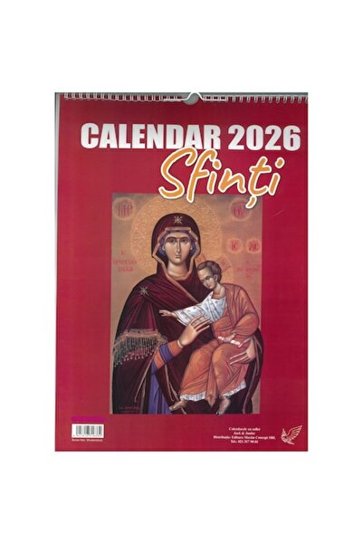 Maxim Calendar cu sfinti 2026, Jack & Junior