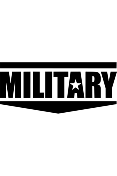 Oracal Car tuning sticker ''Military'', 20x15 cm, black