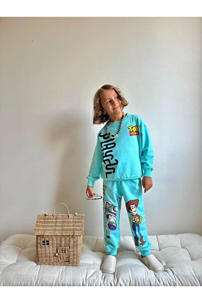 RAPAPA Boy's Top and Bottom Tracksuit Set -9042-M