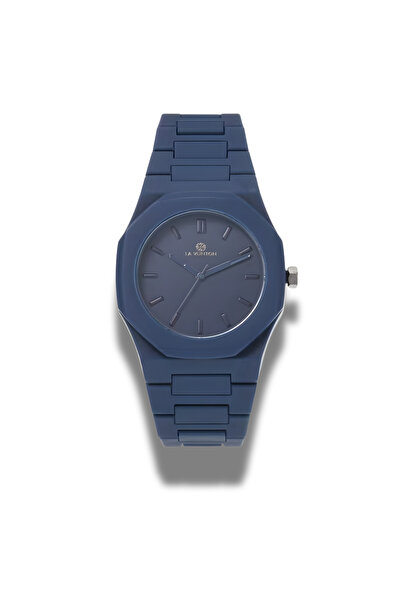 la vunton Laventon signature white carbon water-resistant watch