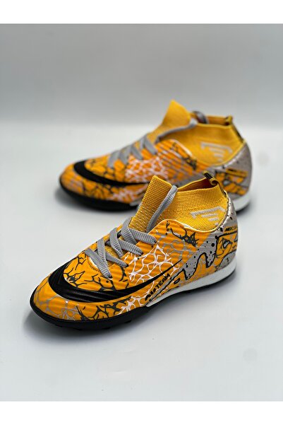 GÜLERSHOES Легкі дитячі бутси без шипів з манжетами для гри на штучному покритті, розміри 31-32-33-34-35