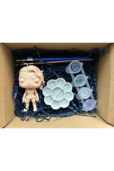 Store Valorant Fade Figür Boyama Seti – Boyasız Figür + Akrilik Boya & Fırça ...