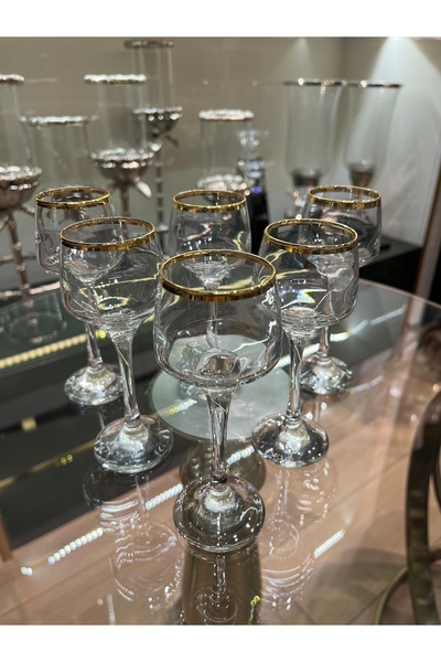 P&ORA PREMIUM KITCHEN PRODUCTS كوب ماء بني مطلي بالذهب الحقيقي صغير الحجم من P&ORA 506