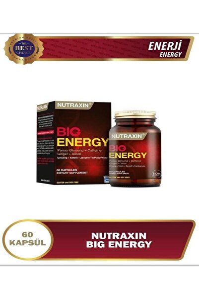 Nutraxin Big Energy 60 Kapsül